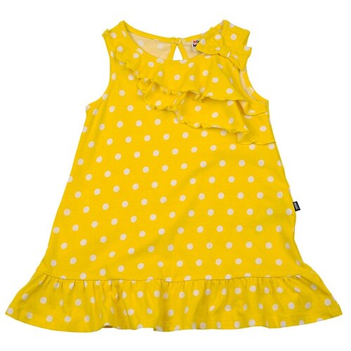платье mini maxi для девочки, желтое