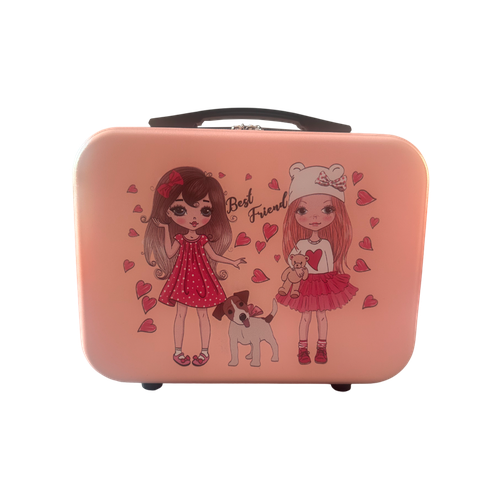 женский чемодан lats, розовый
