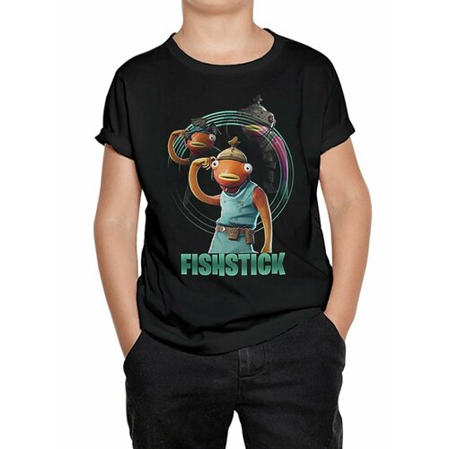 футболка с принтом design heroes для мальчика, черная