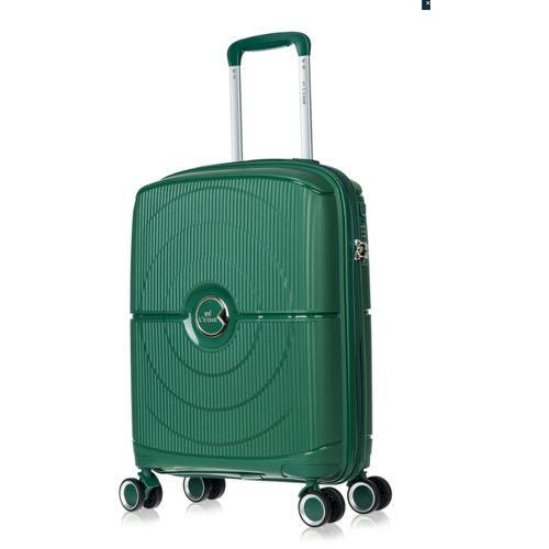 женский чемодан l’case, зеленый
