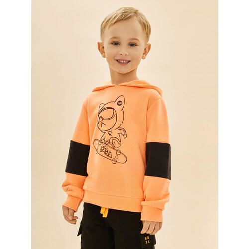свитер noble people для мальчика, оранжевый