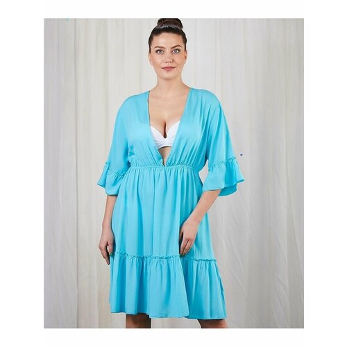 женское пляжные платье z.five, голубое