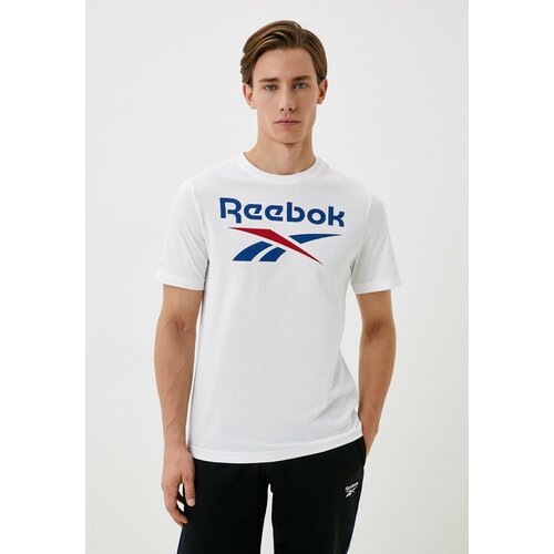 мужская футболка reebok, белая