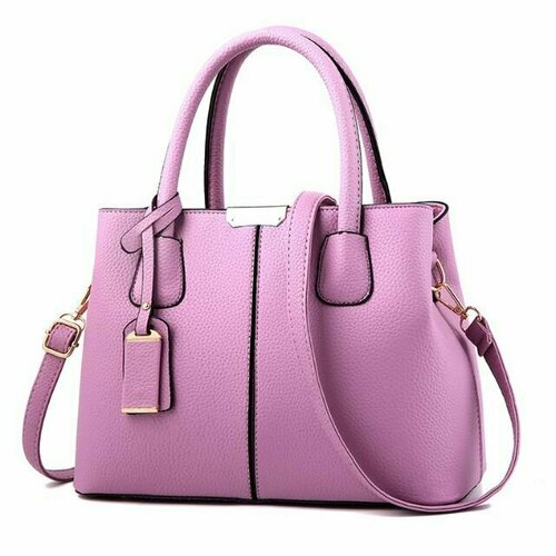 женская сумка-шоперы bottoncini, розовая