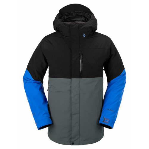 мужская сноубордические куртка volcom, синяя
