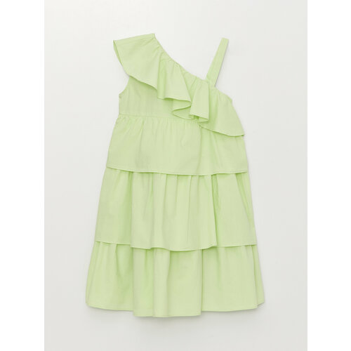 платье lc waikiki для девочки, зеленое
