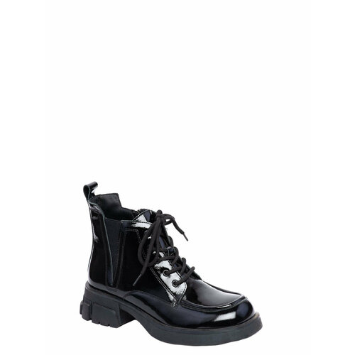 женские ботинки на платформе milana, черные