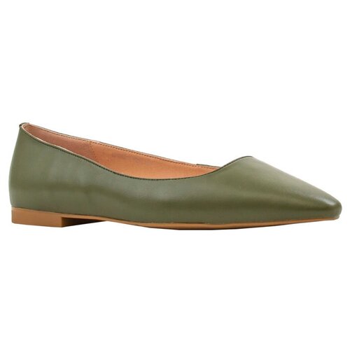 женские туфли-лодочки milana, зеленые