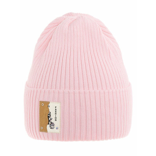 женская шапка mialt, розовая