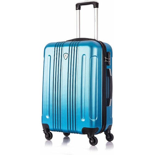 мужской чемодан l’case, синий