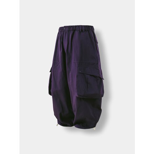 женские брюки карго anglan, фиолетовые