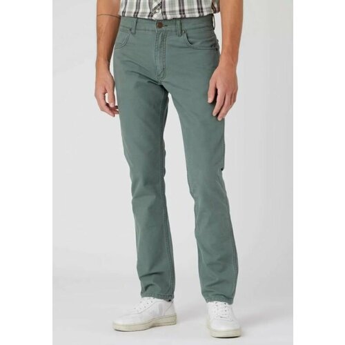 мужские джинсы wrangler, зеленые