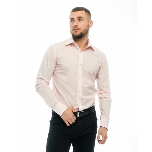 мужская рубашка imperator, розовая