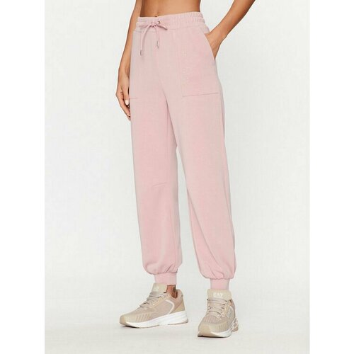 женские брюки ea7, розовые