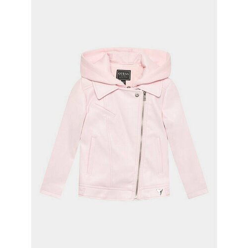 куртка guess для девочки, розовая