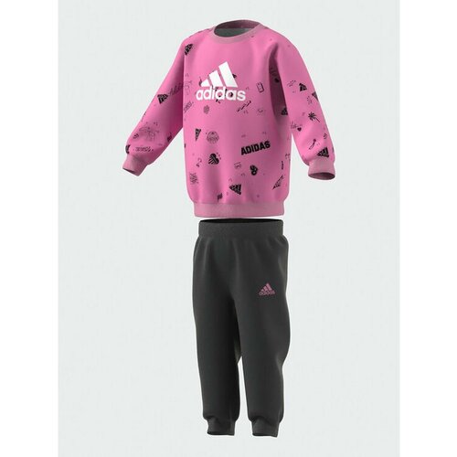 спортивный костюм adidas для мальчика, розовый