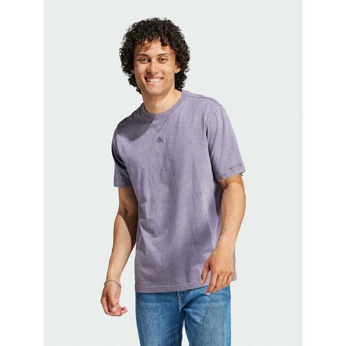 мужская футболка adidas, фиолетовая