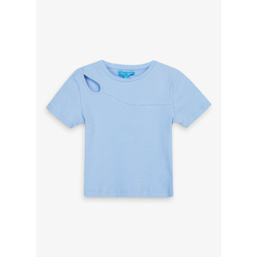футболка с коротким рукавом funday для девочки, голубая