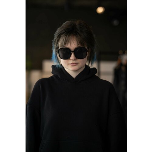 женские авиаторы солнцезащитные очки бордшоп#1, черные