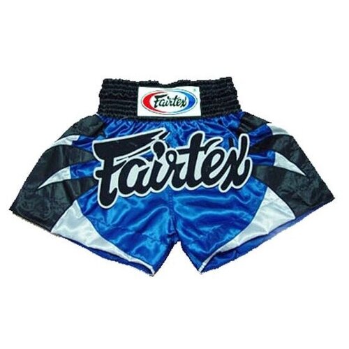 женские классические шорты fairtex, синие