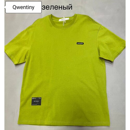 мужская футболка qwentiny, зеленая