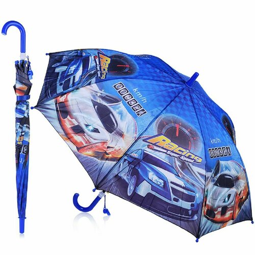 зонт-трости oubaoloon для девочки, синий