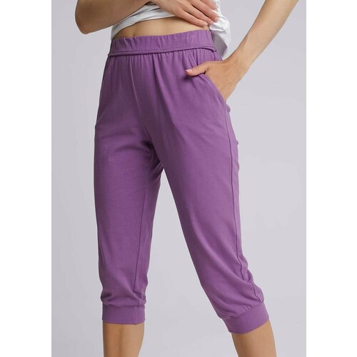 женские брюки clever, фиолетовые