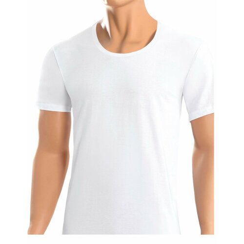 мужская футболка с круглым вырезом öts, белая