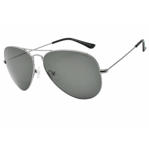 мужские солнцезащитные очки invu, серебряные