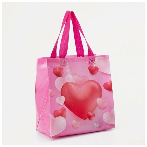 женская сумка-шоперы noname, розовая