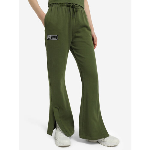 женские брюки kappa, зеленые