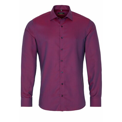 мужская рубашка eterna, фиолетовая
