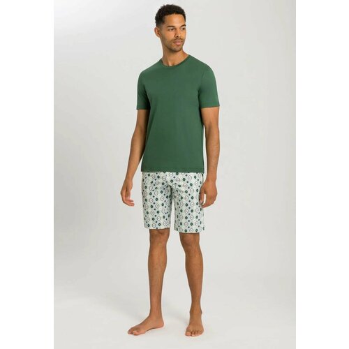 мужская пижама hanro, зеленая