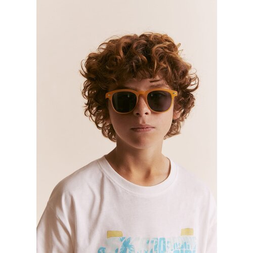 солнцезащитные очки mango для мальчика, желтые