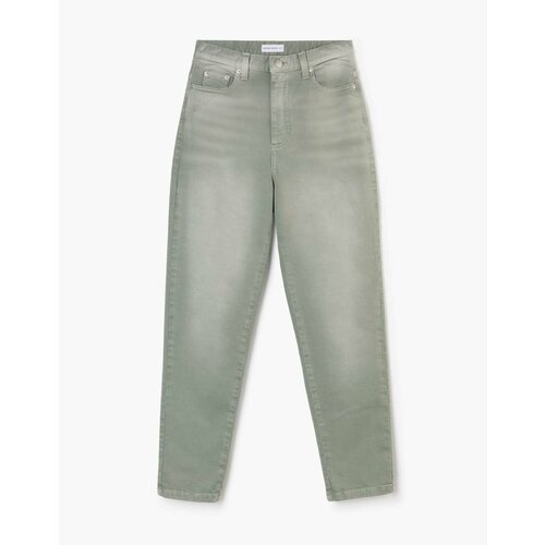 женские джинсы-мом gloria jeans, зеленые