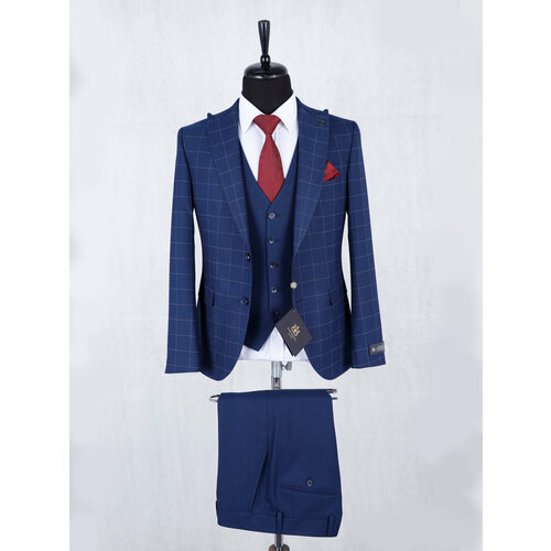 мужской классические костюм d.maretti, синий