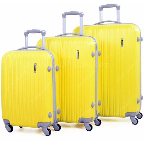 женский чемодан feybaul, желтый