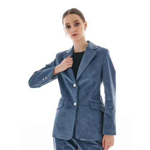 женский классические пиджак lenes brand, синий