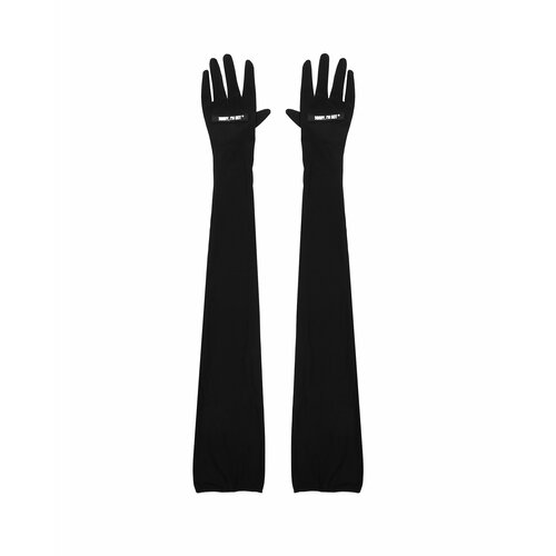 женские перчатки sorry, i’m not, черные