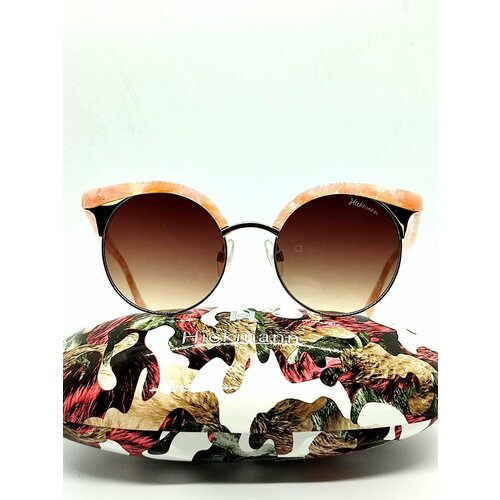 женские солнцезащитные очки ana hickmann, розовые