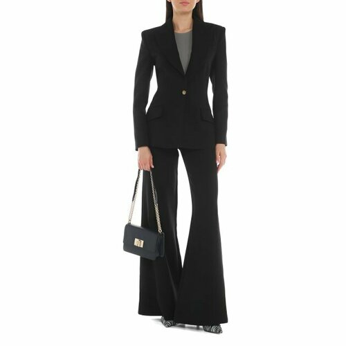 женский пиджак versace, черный