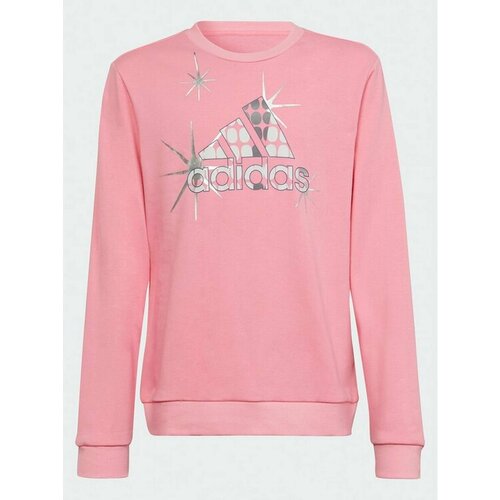 свитшот adidas для девочки, розовый