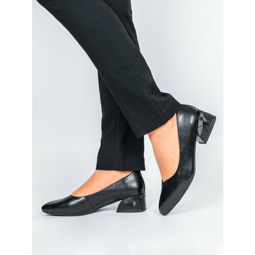 женские туфли-лодочки covani, черные