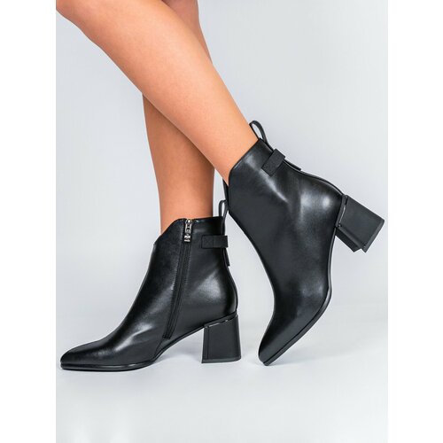 женские ботинки на платформе covani, черные