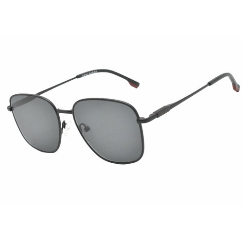 мужские квадратные солнцезащитные очки enni marco, черные