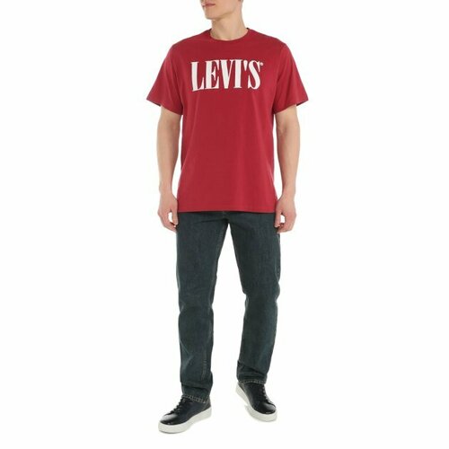 мужская футболка levi’s®, красная