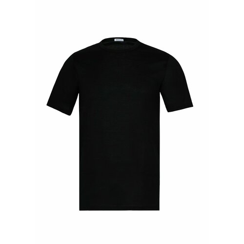 мужская футболка удлиненные bresciani, черная