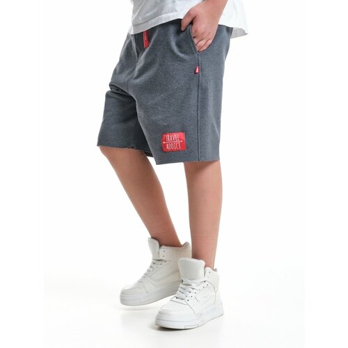 шорты mini maxi для мальчика, серые