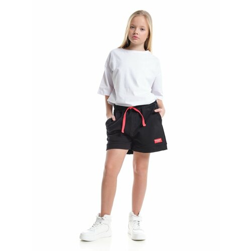 шорты mini maxi для девочки, черные