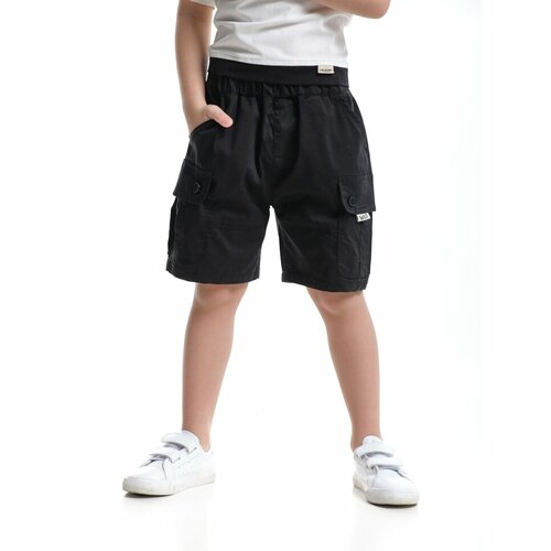 шорты mini maxi для мальчика, черные